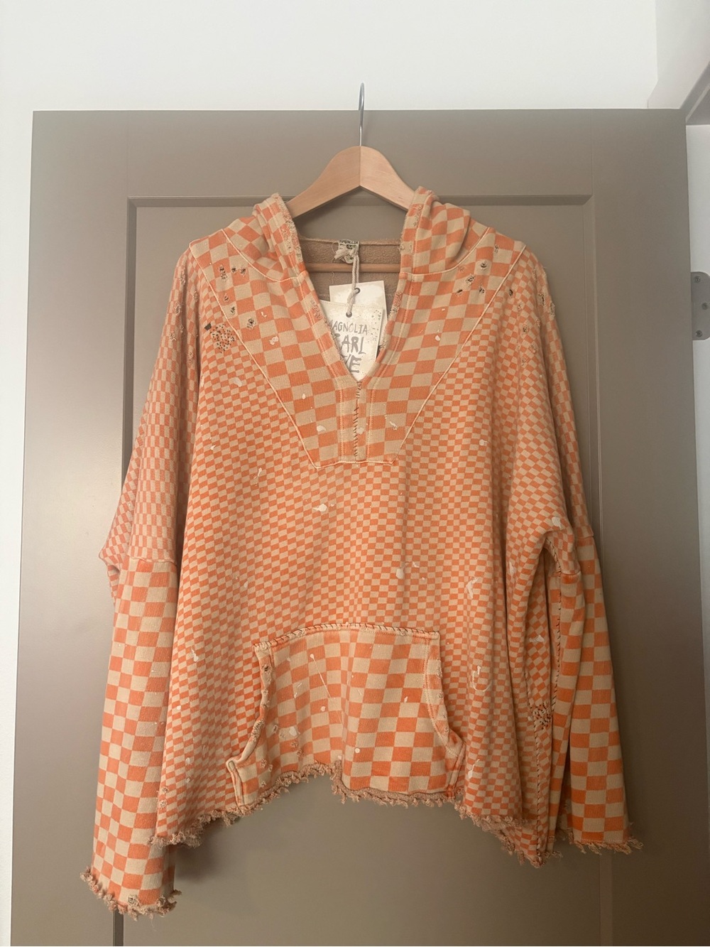 Magnolia Pearl Check Raja Hoodie reserved for A - Picture 3 of 6